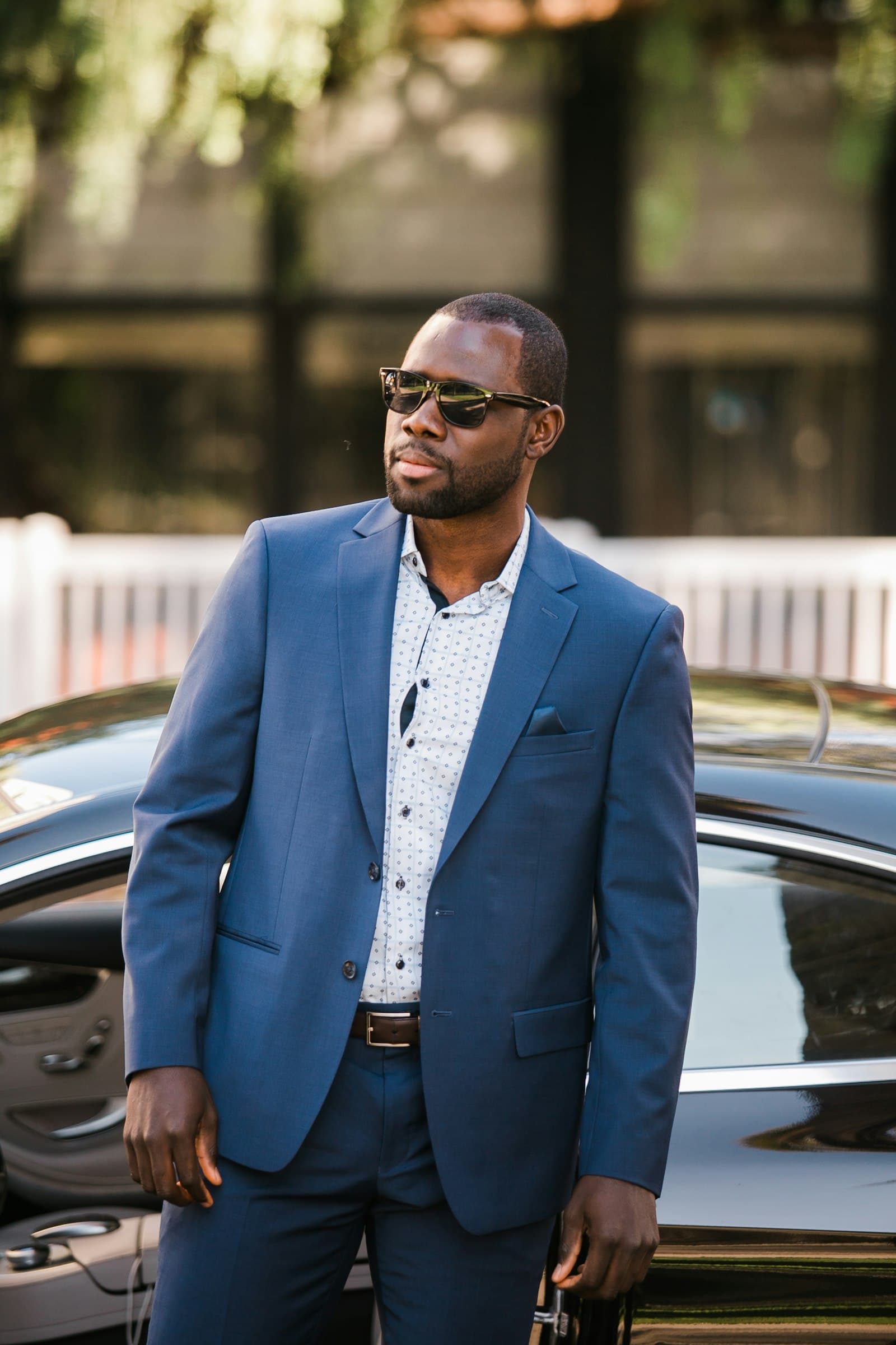 Navy Tailored Suit