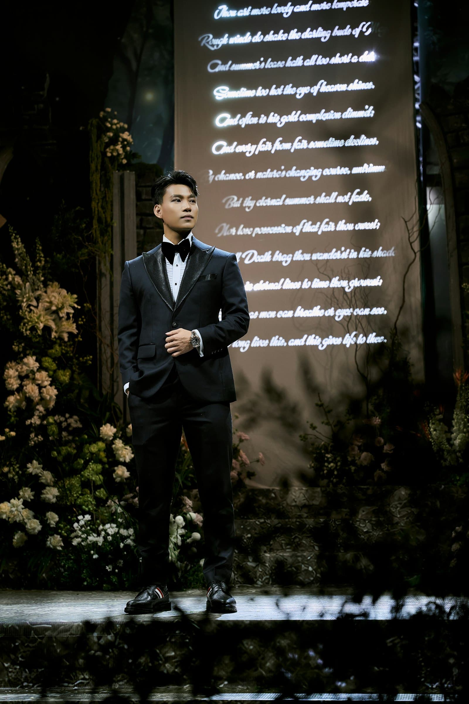 Midnight Peak-Lapel Tuxedo