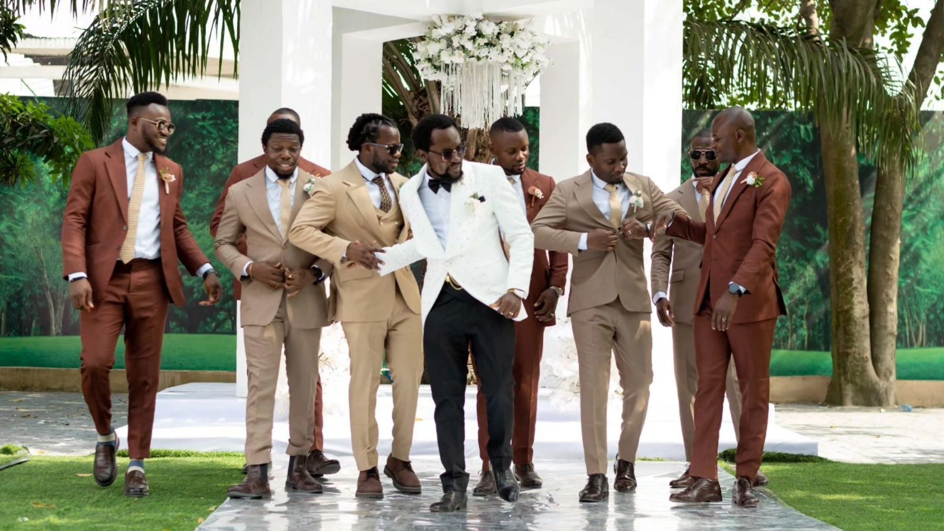 Groom Mates' Suits